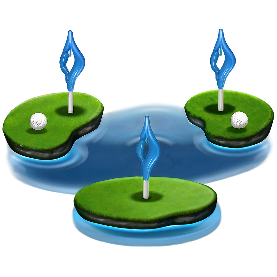 Golf Water Hazard Png Hbi PNG Image