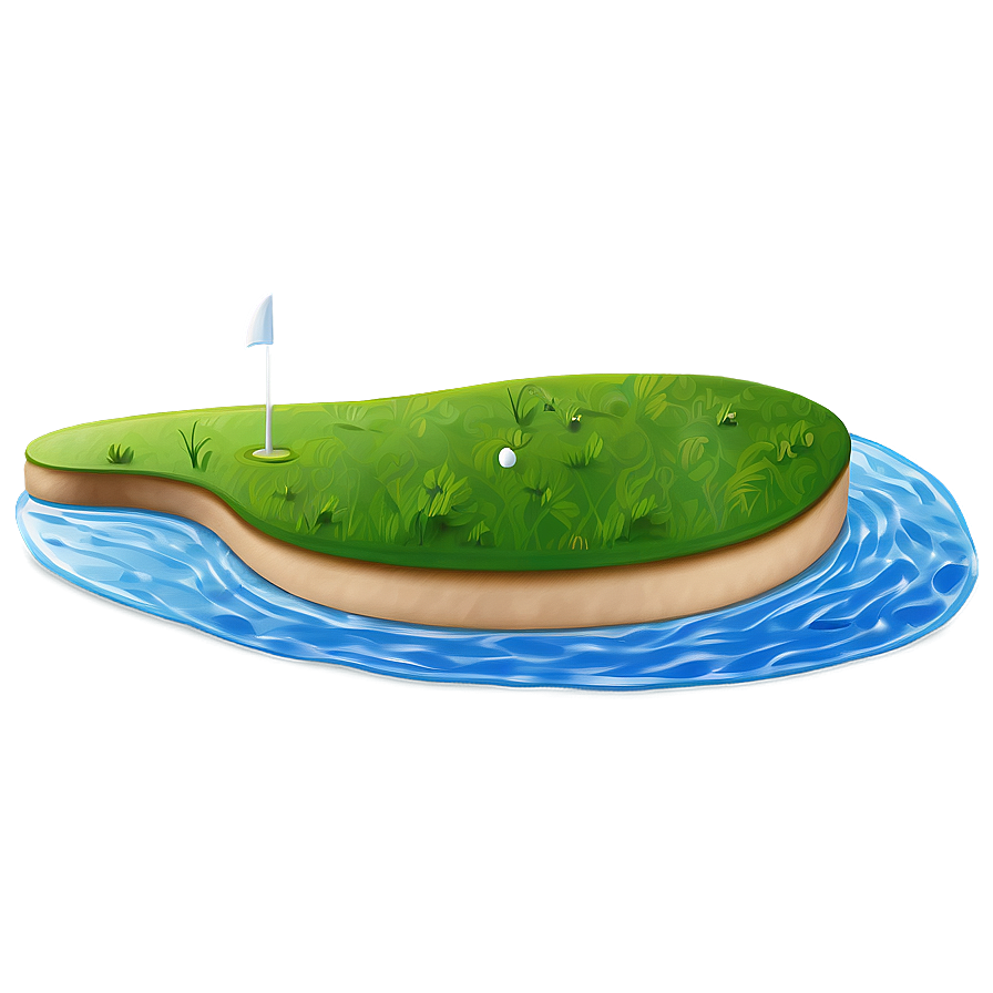 Golf Water Hazard Png Jra PNG Image