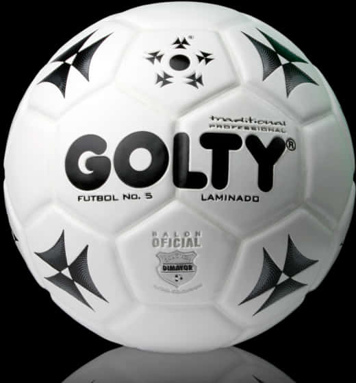 Golty Official Soccer Ball PNG Image