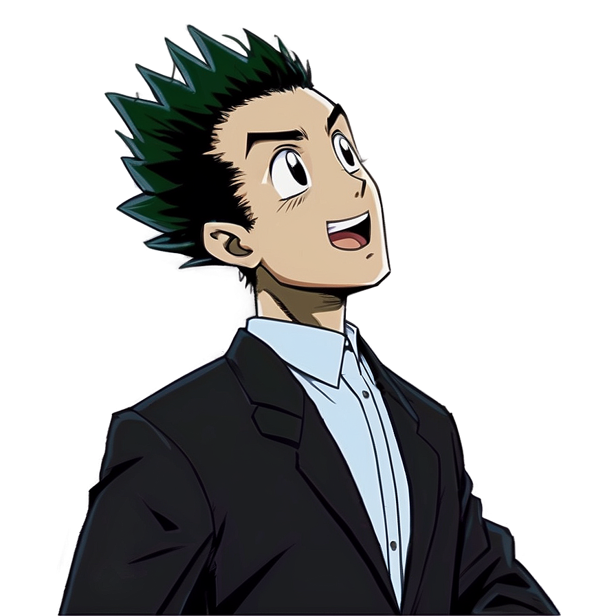 Gon Freecss Cute Expression Png Bfi22 PNG Image