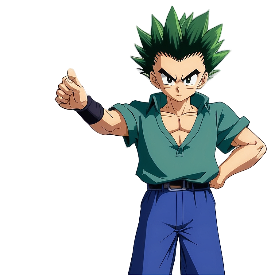 Gon Freecss Full Body Png Jwj69 PNG Image