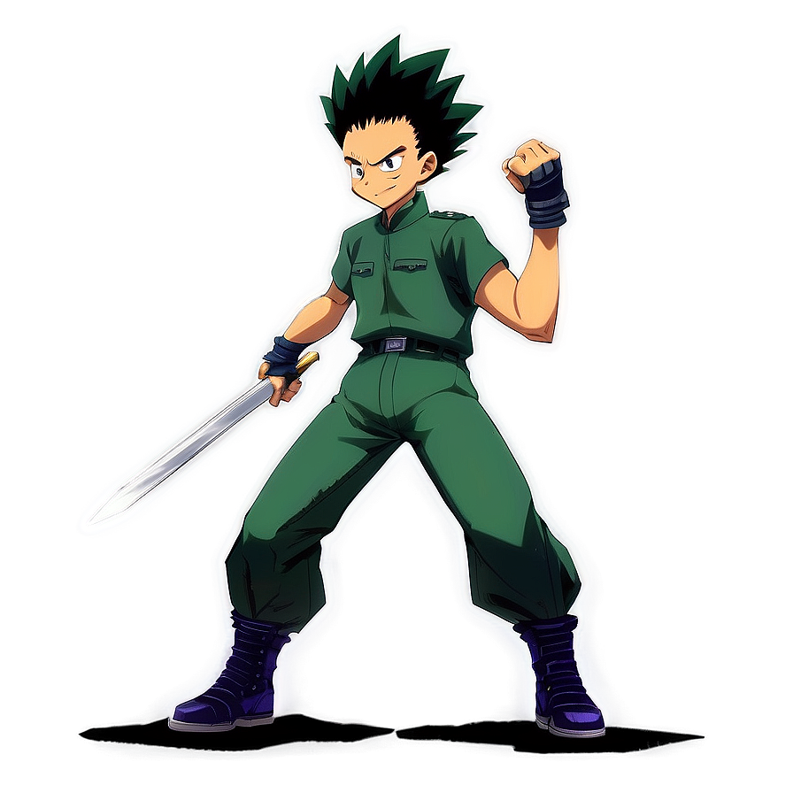 Gon Freecss In Chimera Ant Arc Png Tla PNG Image