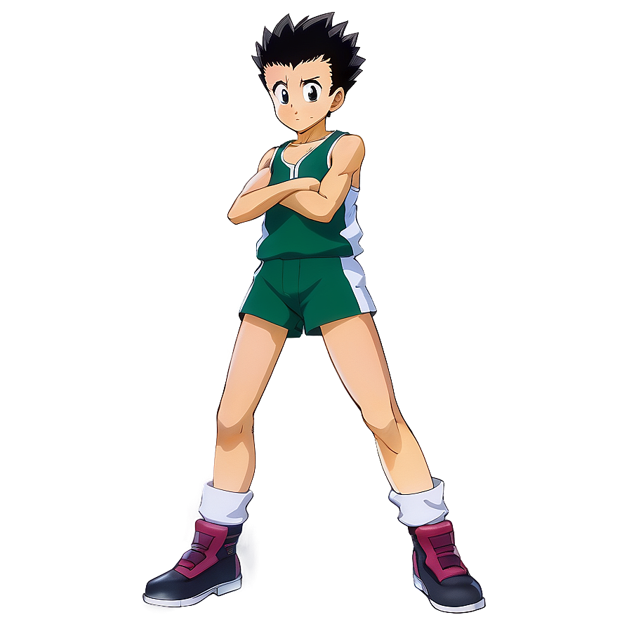 Gon Freecss Training Scene Png 06252024 PNG Image