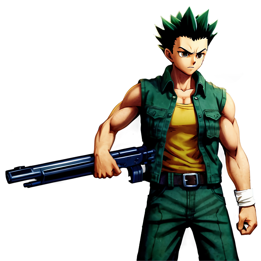 Gon Freecss With Hunter License Png Csw70 PNG Image