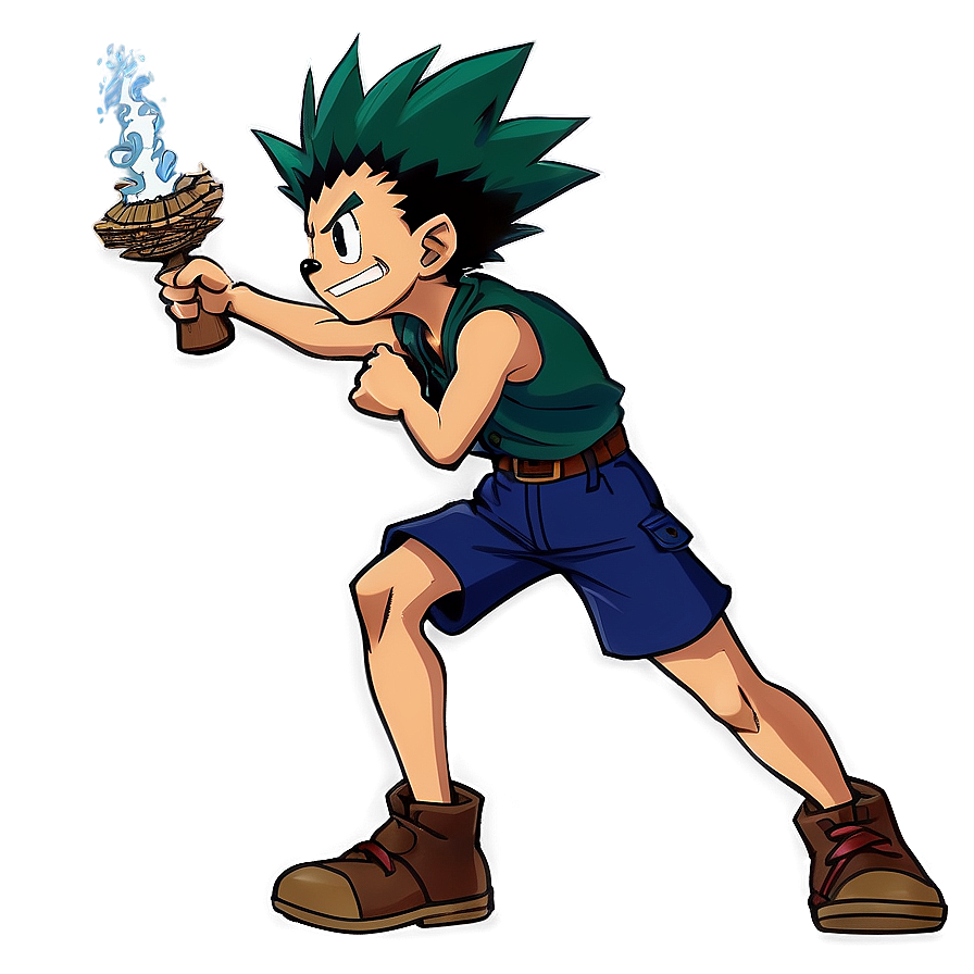 Gon Greed Island Card Png Aue PNG Image