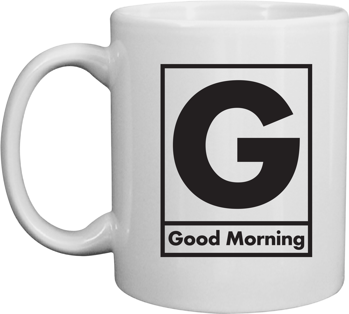 Good Morning G Mug PNG Image