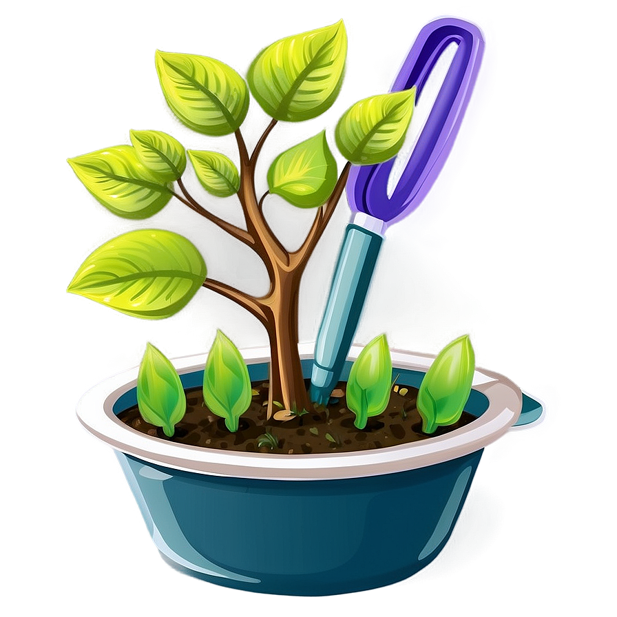 Goodnotes Gardening Stickers Png Owc PNG Image