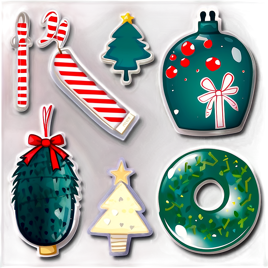 Goodnotes Holiday Stickers Png 89 PNG Image