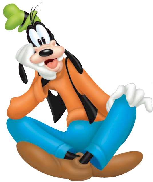 Goofy Sitting Smile.png PNG Image