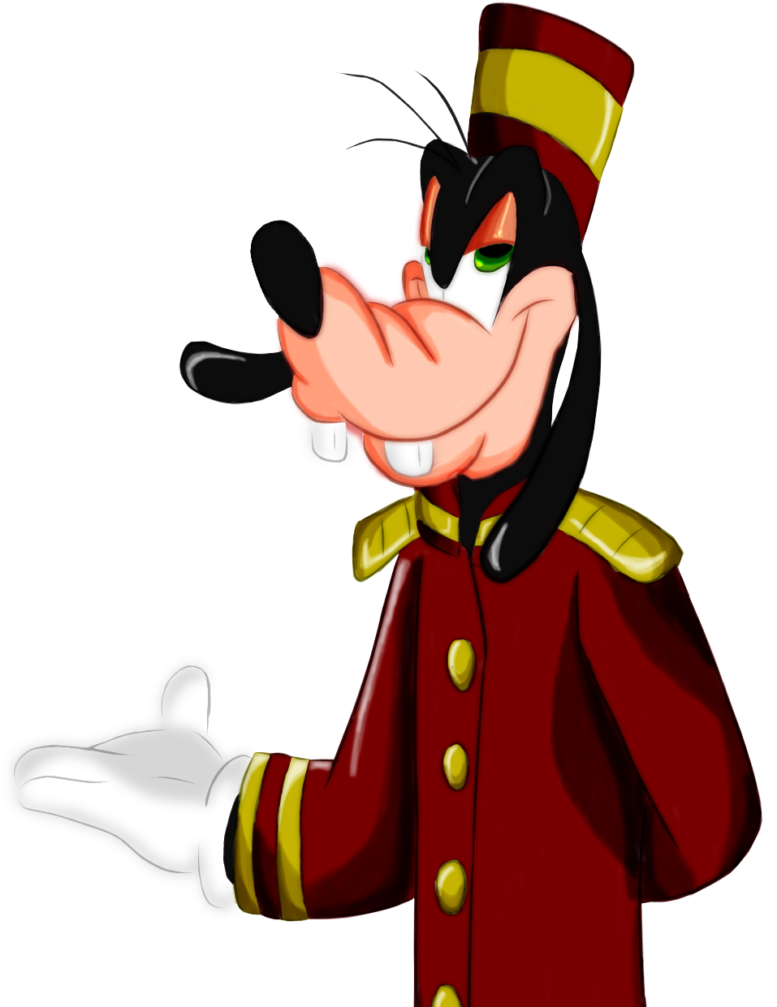 Goofyin Bellhop Uniform PNG Image