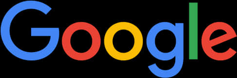 Google Logo Colorful Sans Serif PNG Image