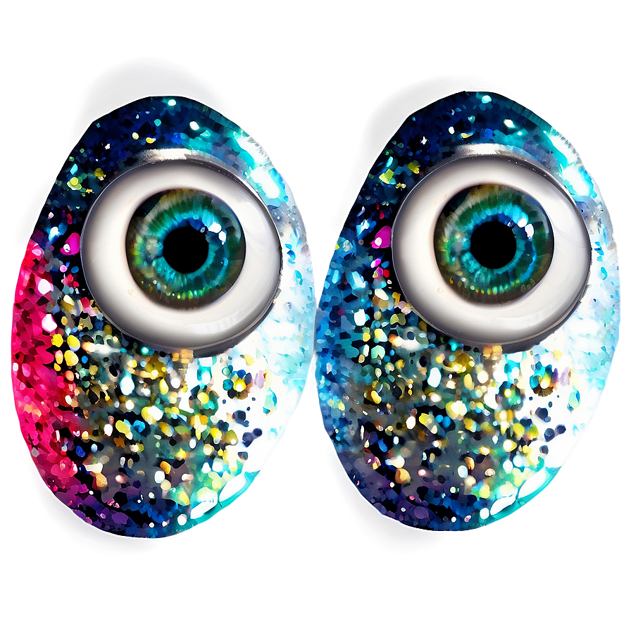 Googly Eyes Glitter Png Rex56 PNG Image