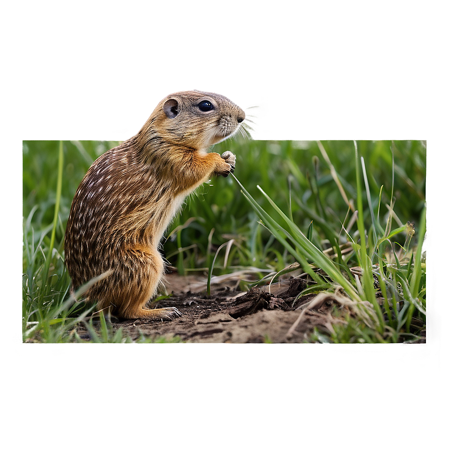 Gopher In Nature Background Png 11 PNG Image