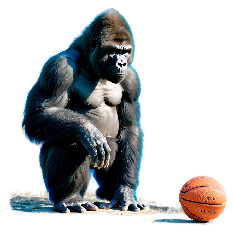 Gorilla Basketball Player Png 05212024 PNG Image