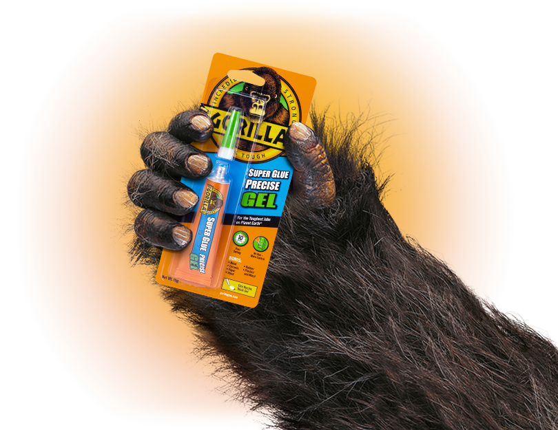 Gorilla Glue Precise Gel Advert PNG Image