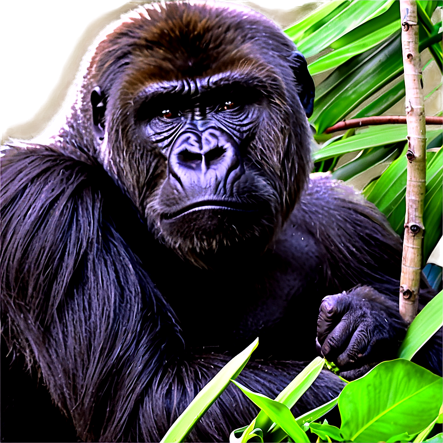 Gorilla Habitat Background Png 93 PNG Image