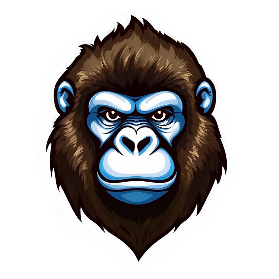 Gorilla Mascot Logo Png Nwy PNG Image