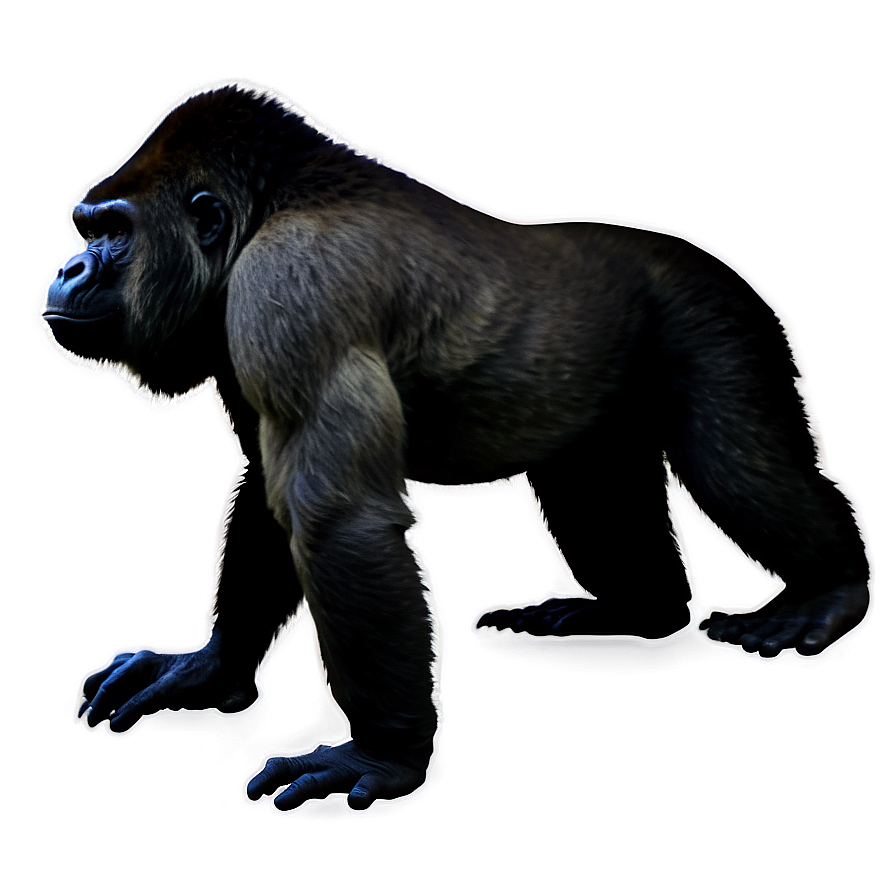 Gorilla Silhouette Png Wtt2 PNG Image