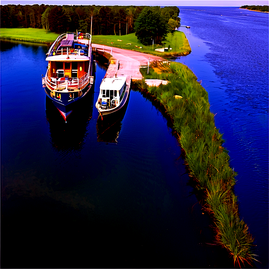 Göta Canal Boat Trip Png Oti PNG Image