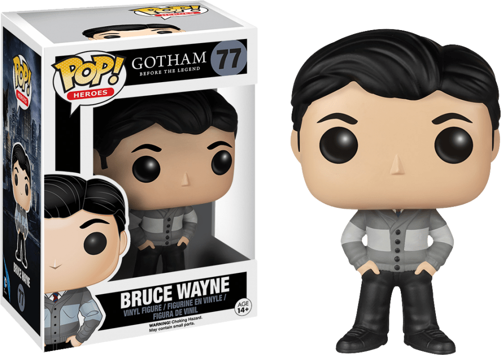 Gotham Bruce Wayne Funko Pop PNG Image