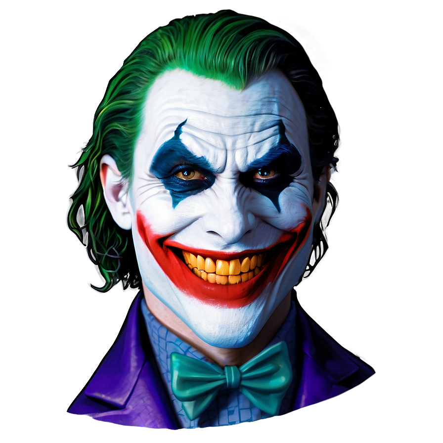 Gotham's Joker Smile Png 06122024 PNG Image