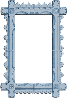 Gothic Architectural Frame PNG Image