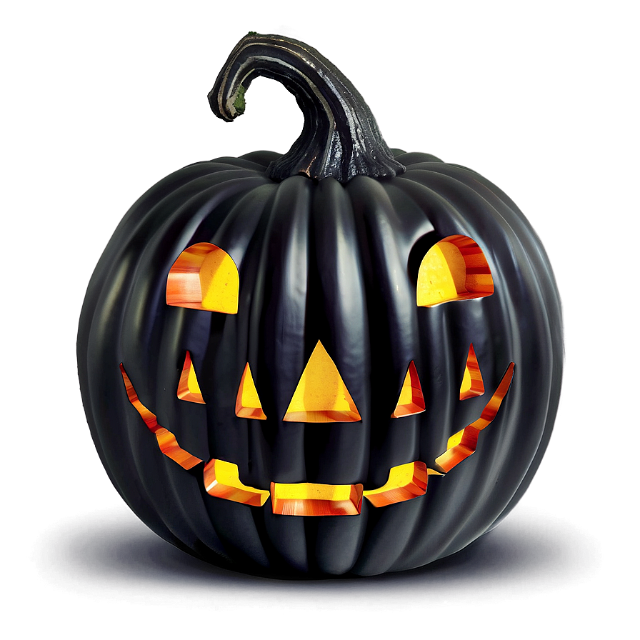 Gothic Black Pumpkin Png Ahg PNG Image