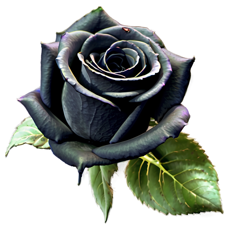 Gothic Black Roses Png Wjs PNG Image