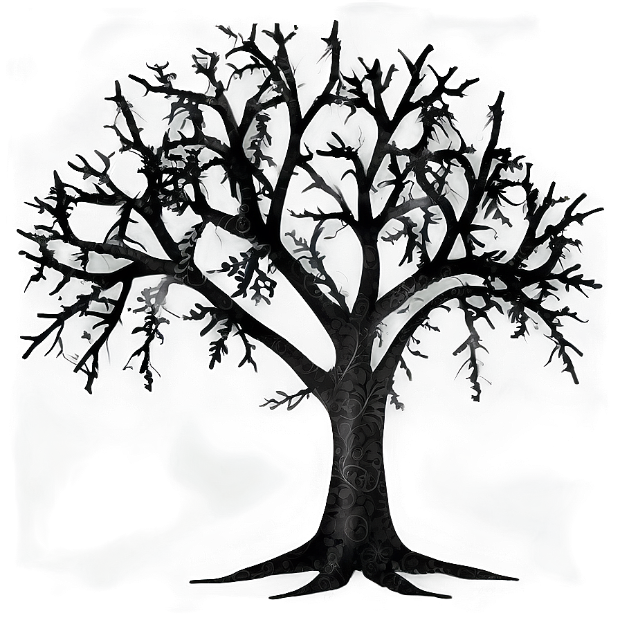 Gothic Black Tree Png 97 PNG Image