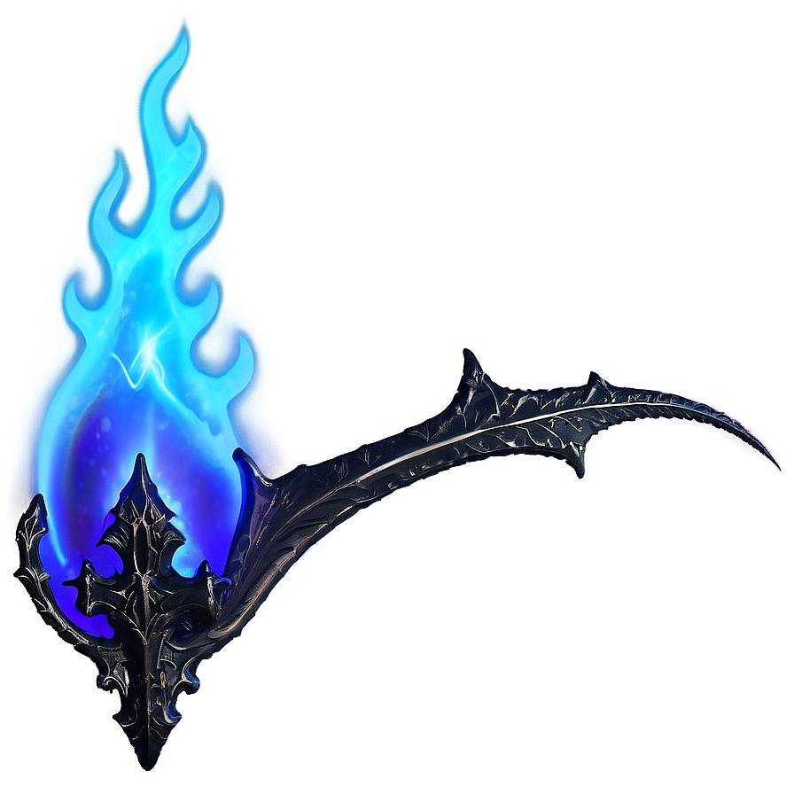 Gothic Blue Flame Png 76 PNG Image