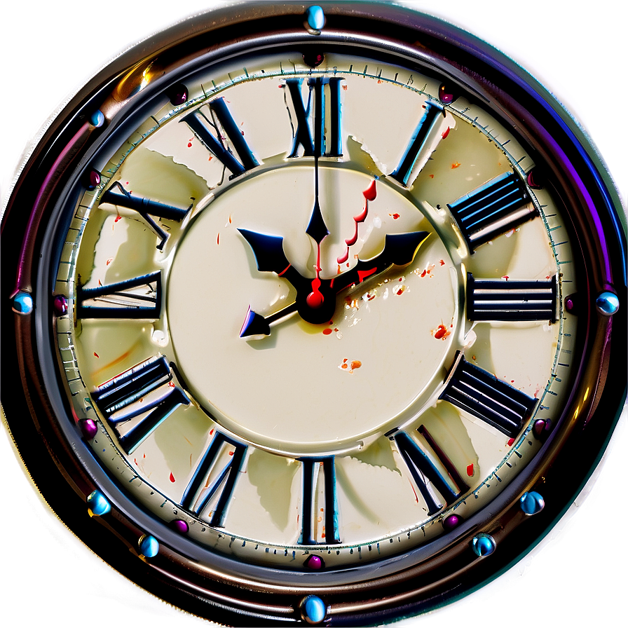 Gothic Clock Clipart Png Srq PNG Image