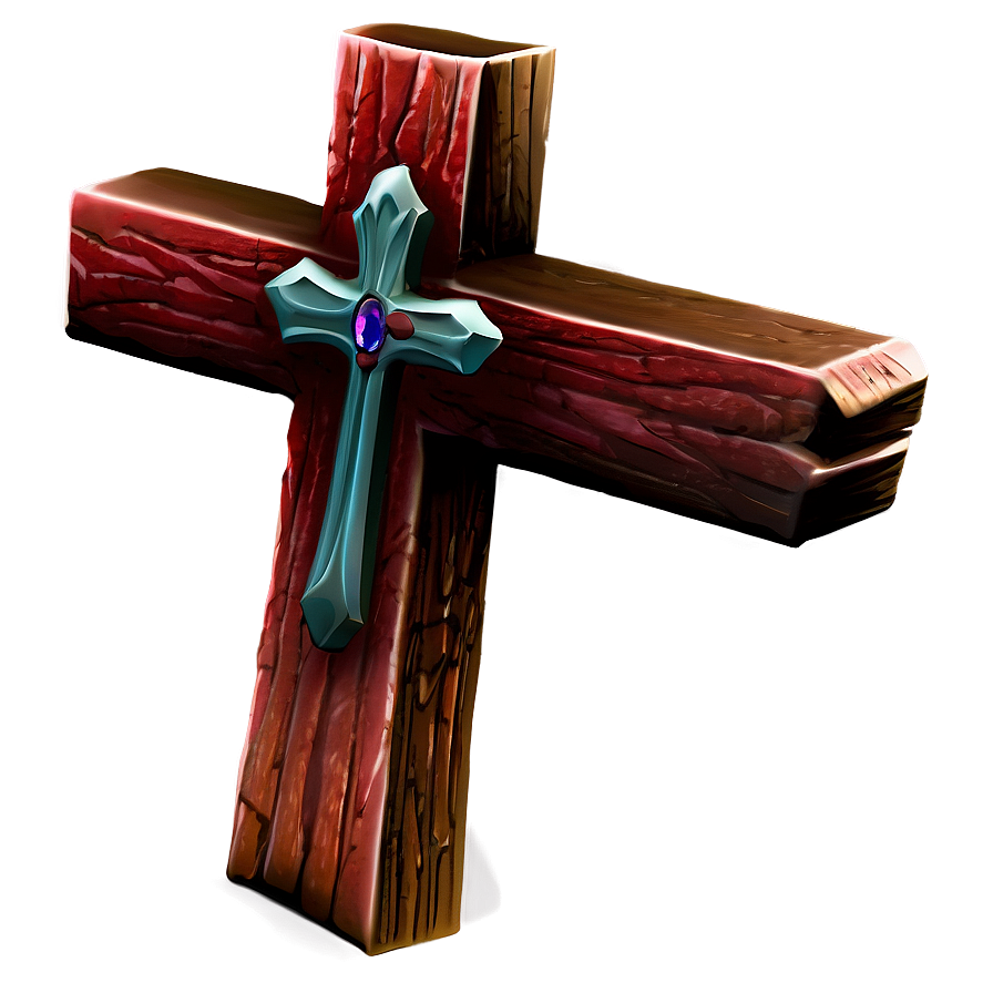 Gothic Cross Illustration Png 3 PNG Image