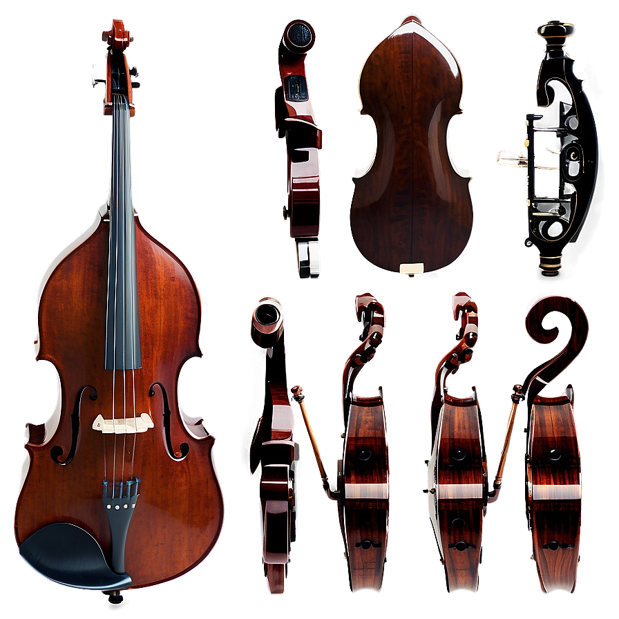 Gothic Double Bass Png Aaw PNG Image