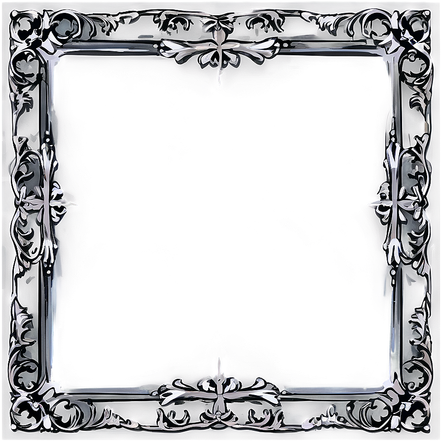 Gothic Frame Border Png Kln PNG Image