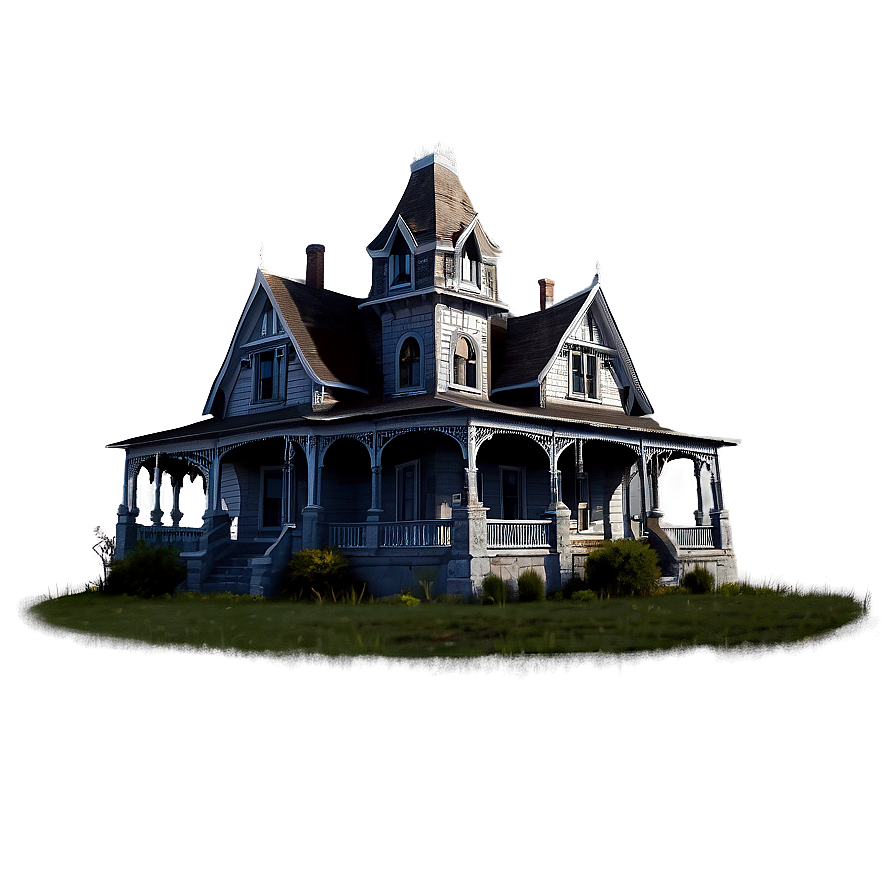 Gothic Haunted House Png Dgf69 PNG Image