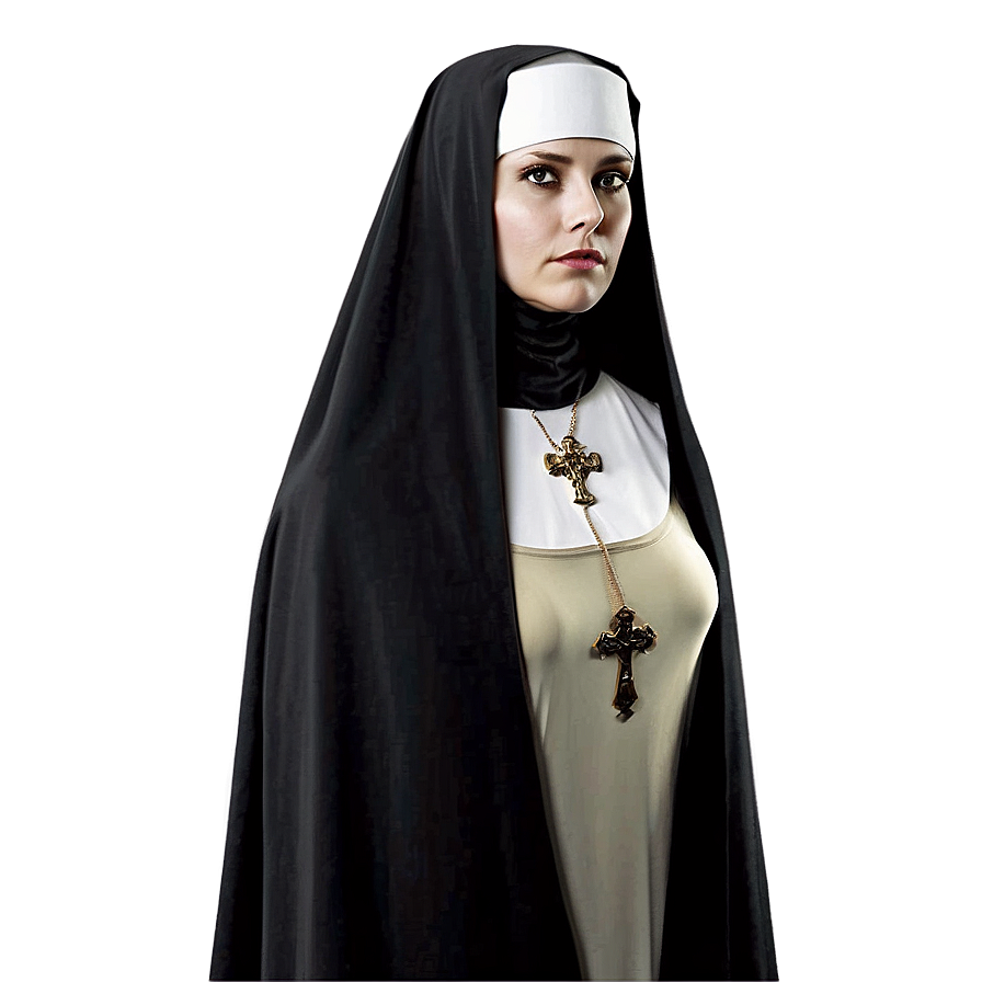 Gothic Nun Artwork Png 06242024 PNG Image