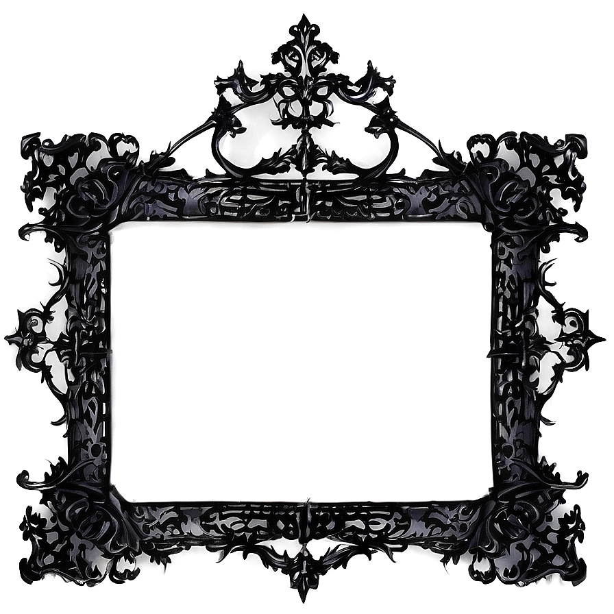 Gothic Picture Frame Png 05042024 PNG Image