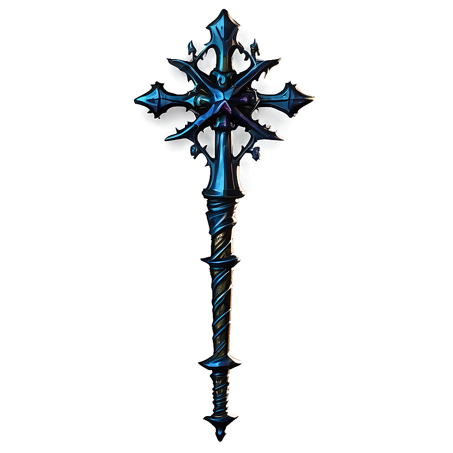 Gothic Scepter Png Wjq64 PNG Image