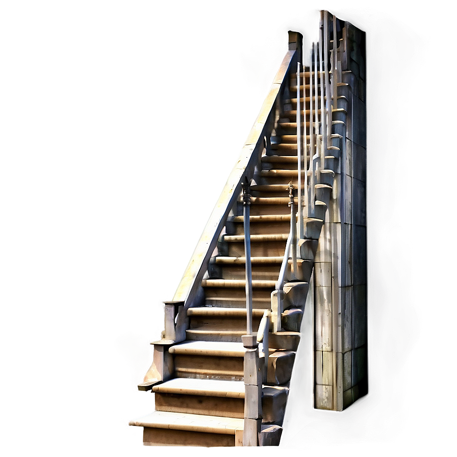 Gothic Staircase Png 06122024 PNG Image