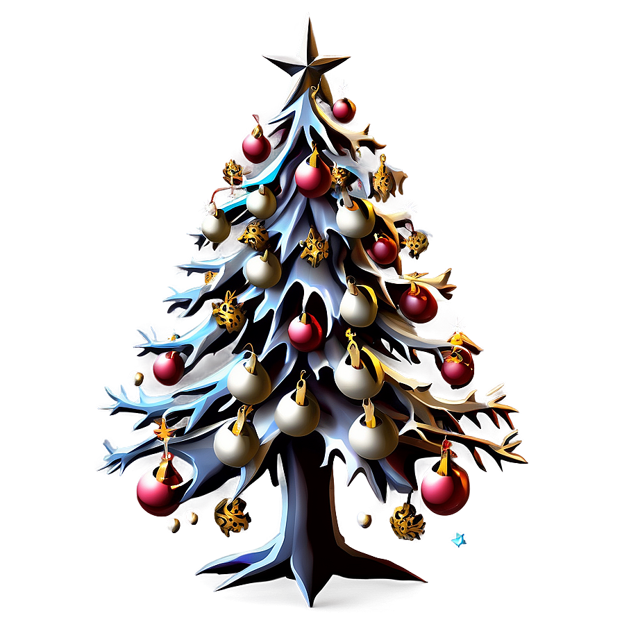 Gothic Style Arbol De Navidad Png 18 PNG Image