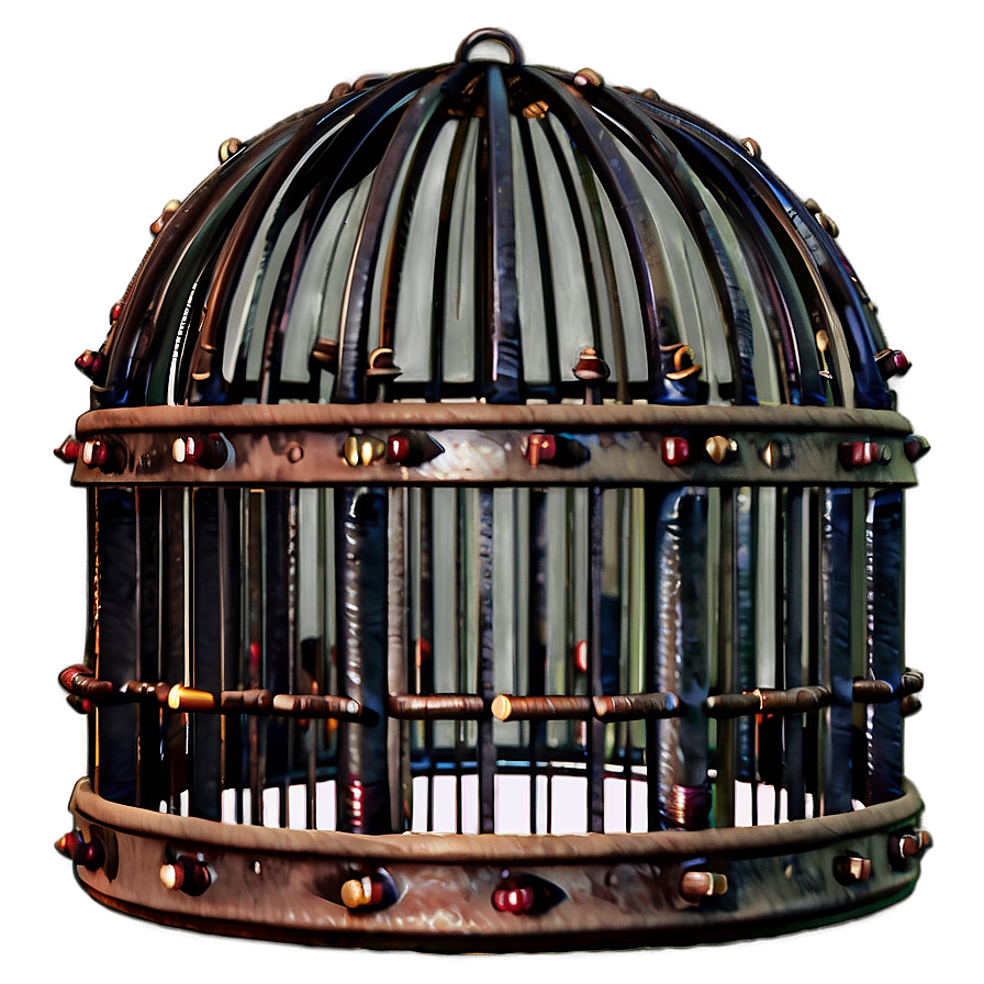 Gothic Style Birdcage Png Ted52 PNG Image