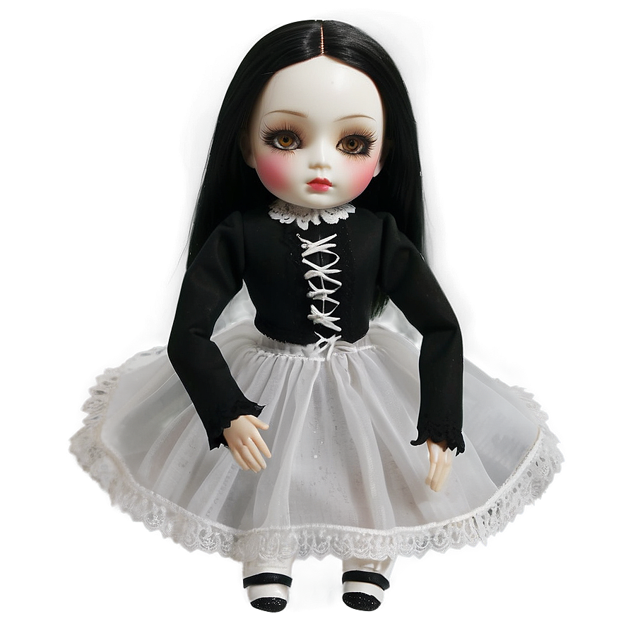 Gothic Style Doll Png 4 PNG Image