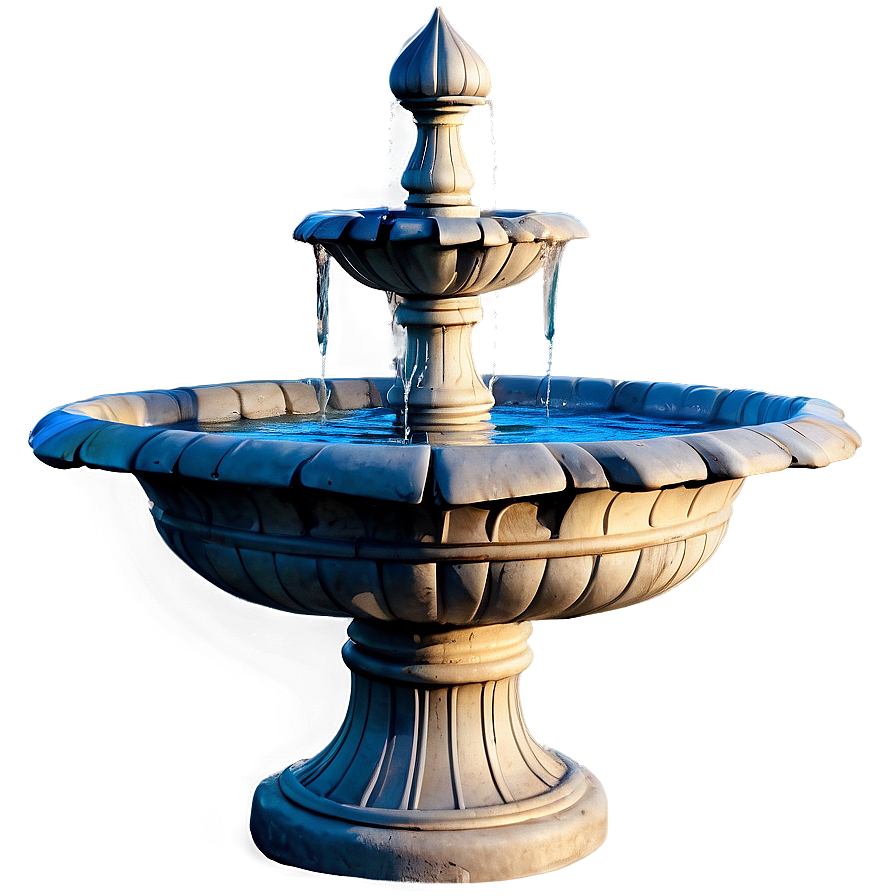 Gothic Style Fountain Png 06122024 PNG Image