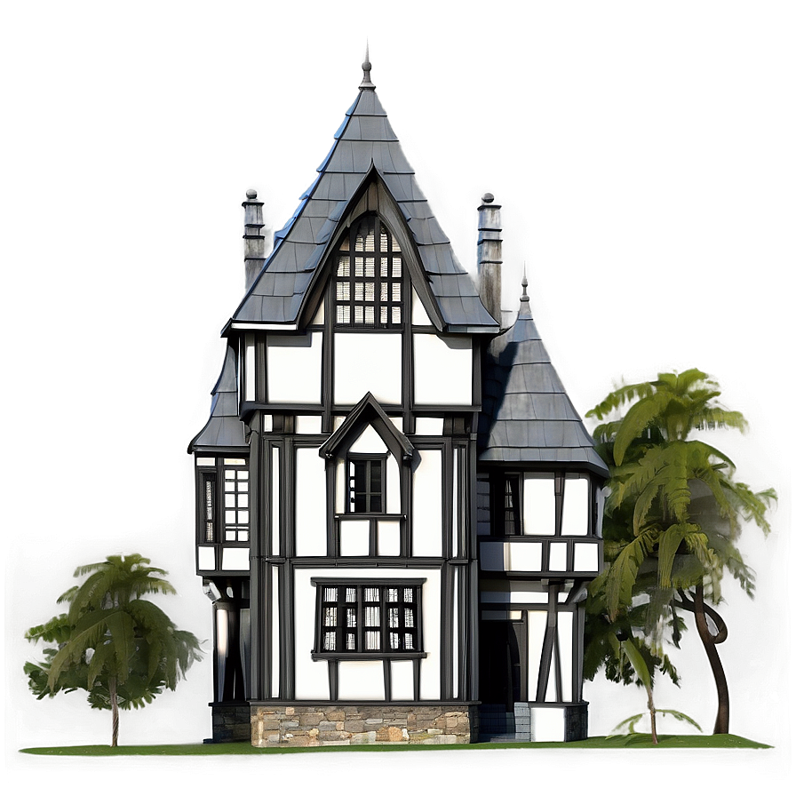 Gothic Style Manor Png 60 PNG Image