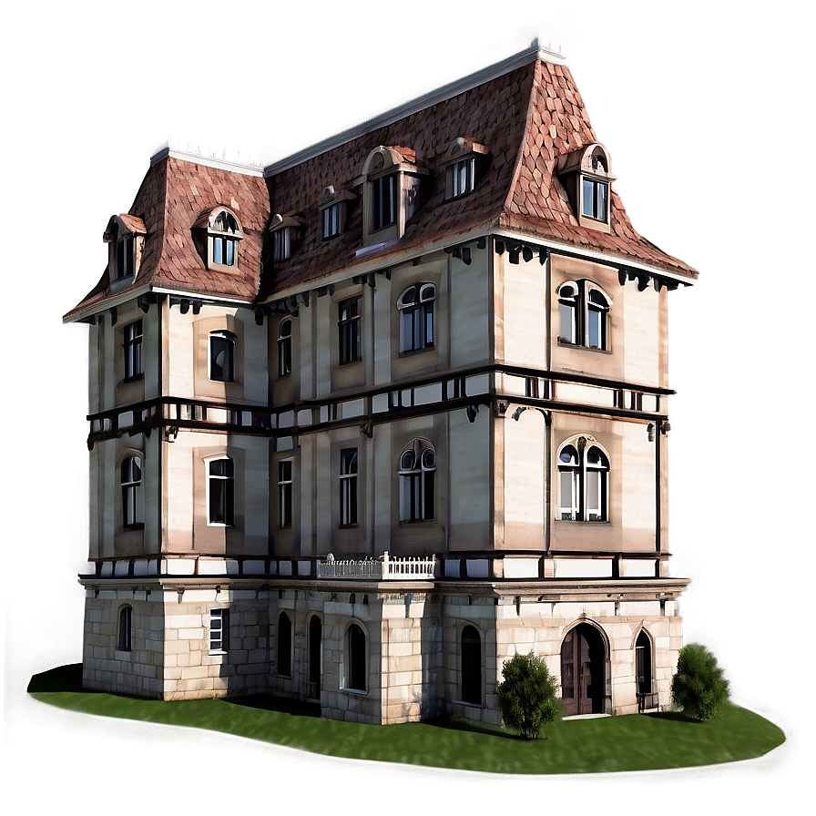 Gothic Style Manor Png Jnu PNG Image