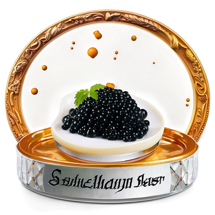 Gourmet Caviar Dish Png 35 PNG Image