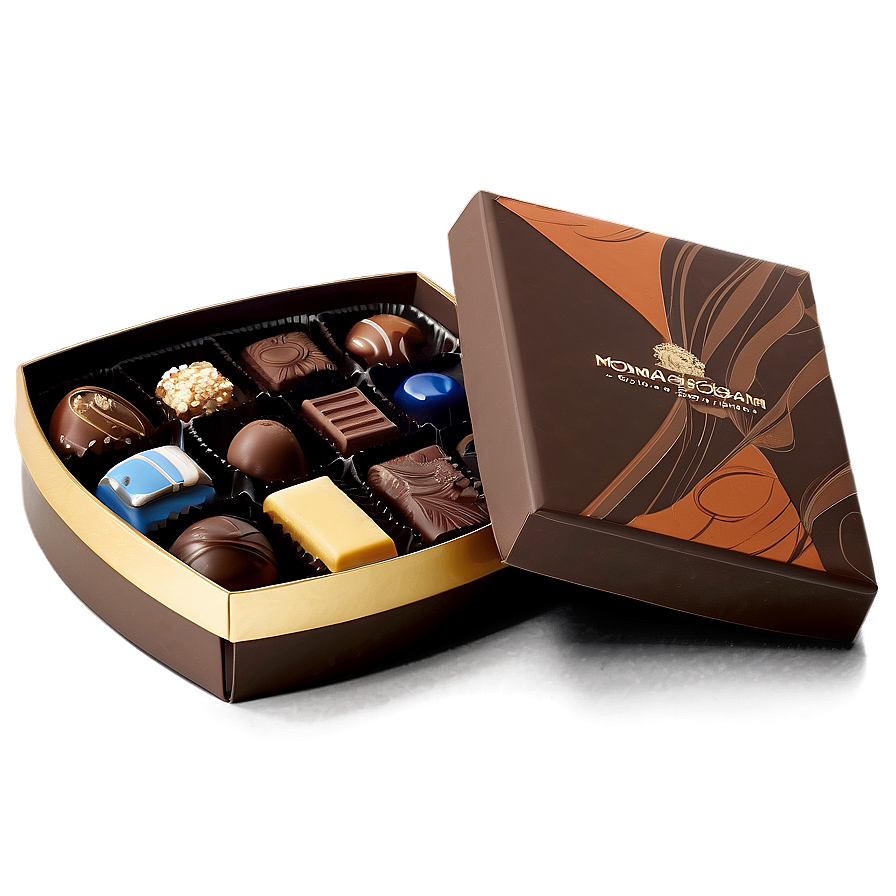 Gourmet Chocolate Box Png 06212024 PNG Image