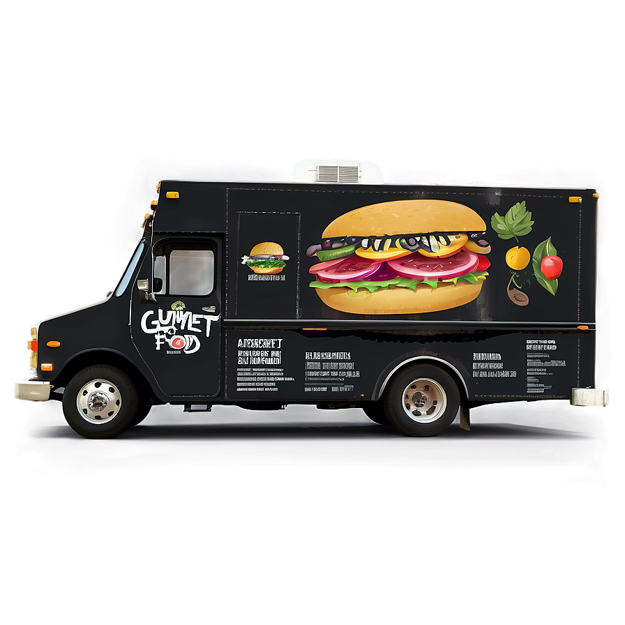 Gourmet Food Truck Png Gbm PNG Image