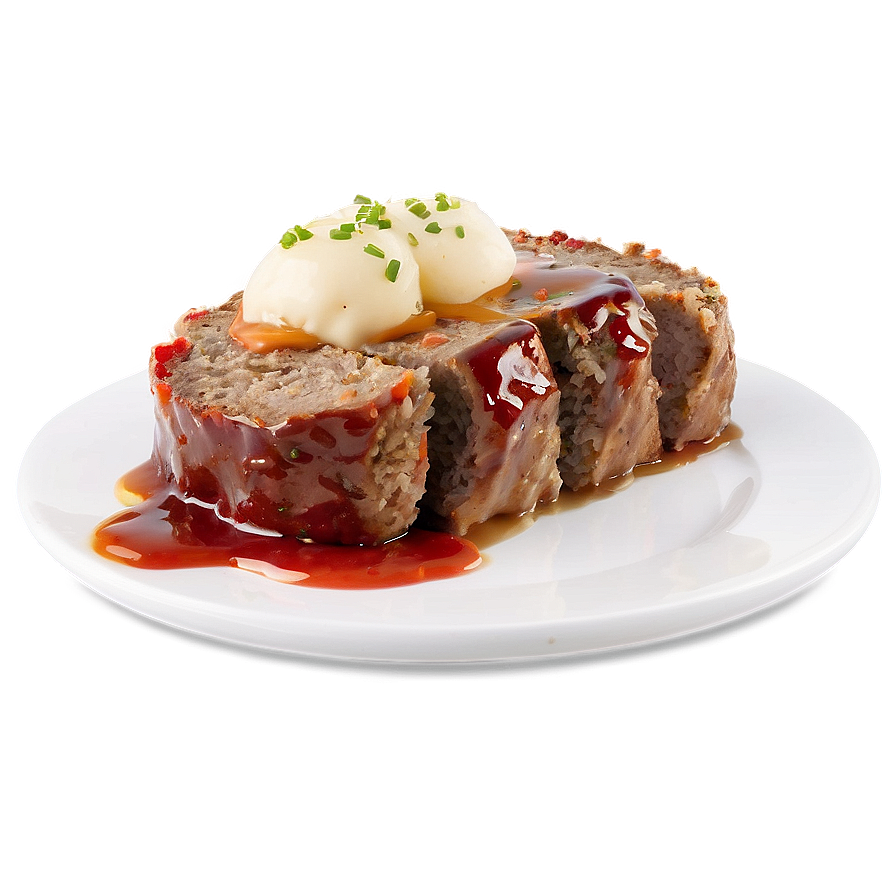 Gourmet Meatloaf Delicacy Png Vfi PNG Image