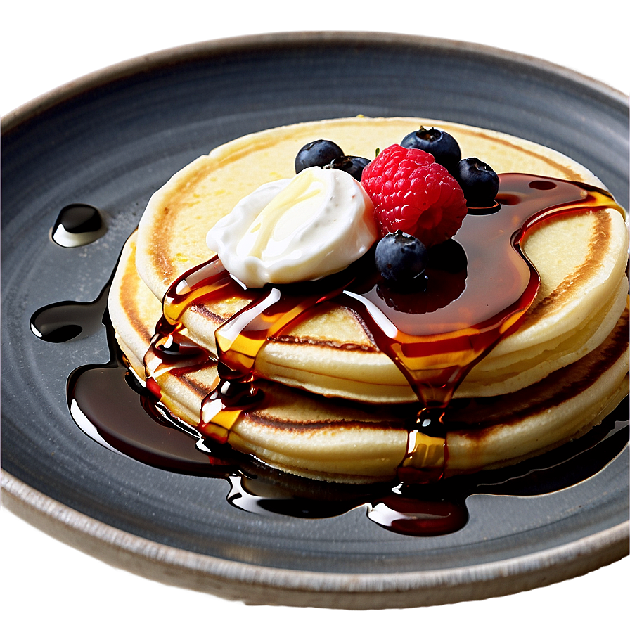 Gourmet Pancake Plating Png Fya9 PNG Image